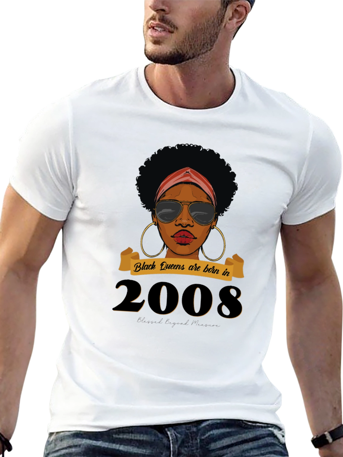 Camiseta Black Queens Nacidas en 2008