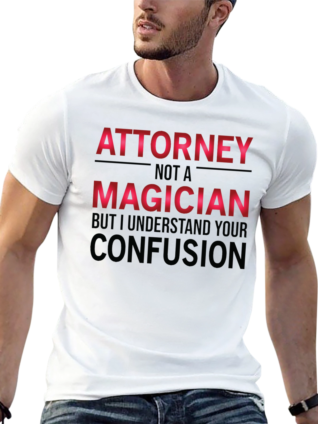 Camiseta Abogado - No Soy Mago