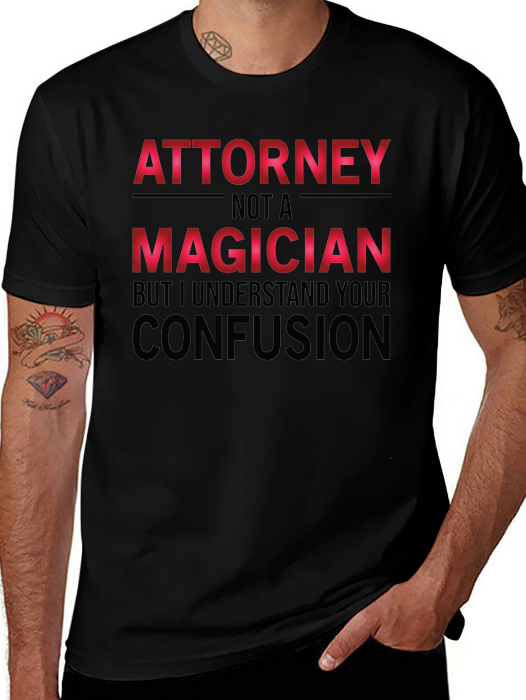 Camiseta Abogado - No Soy Mago