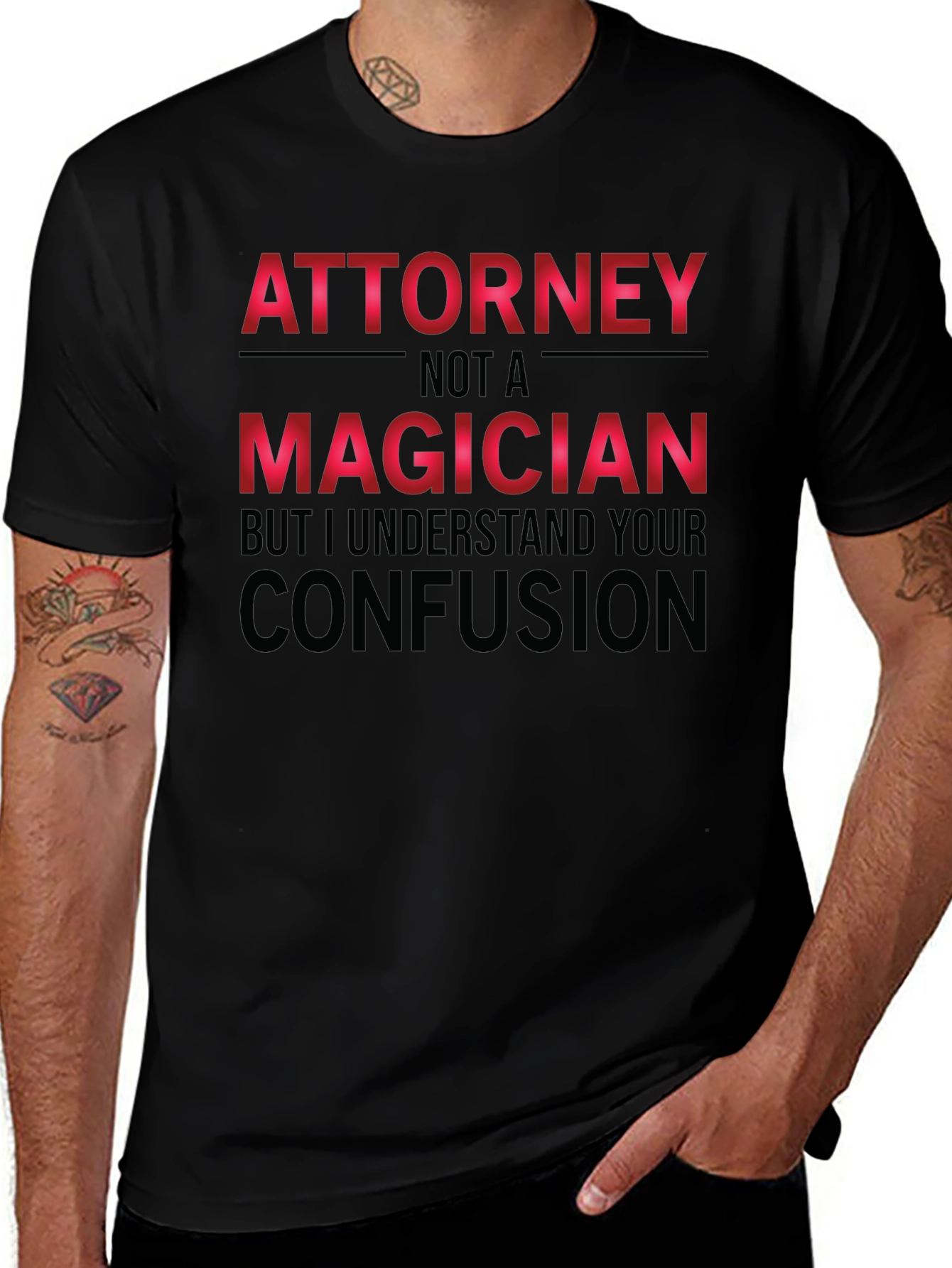 Camiseta Abogado - No Soy Mago