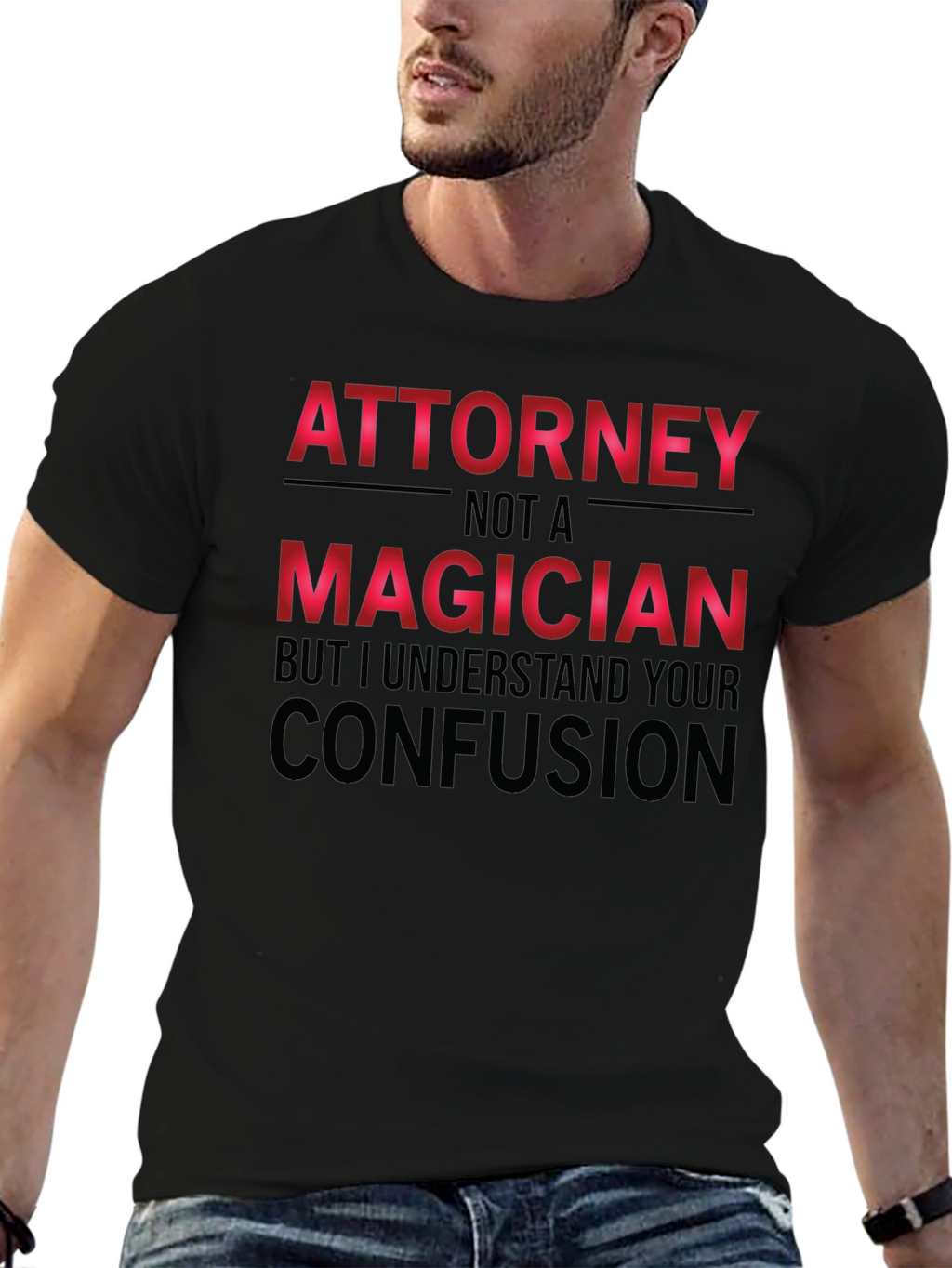 Camiseta Abogado - No Soy Mago