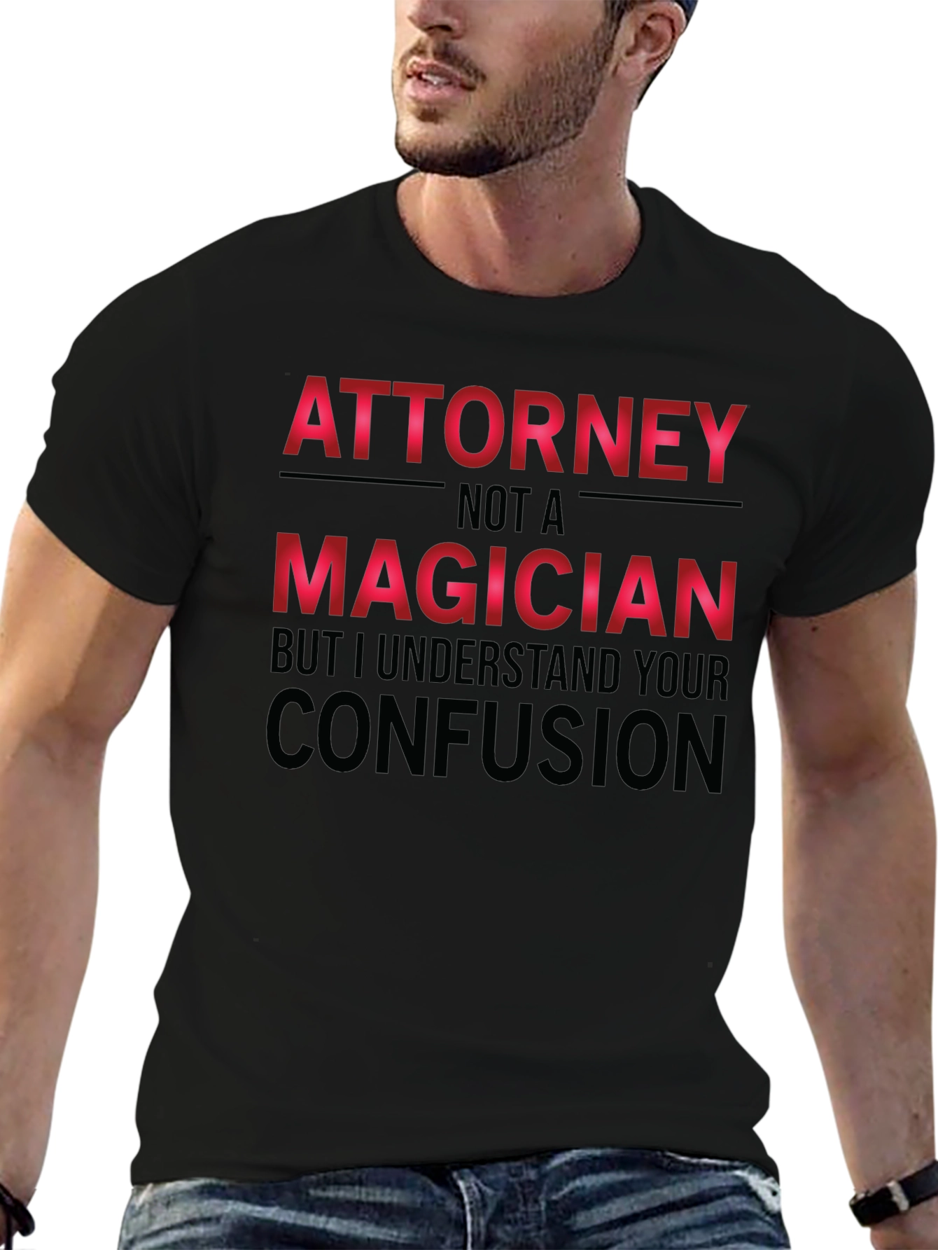 Camiseta Abogado - No Soy Mago