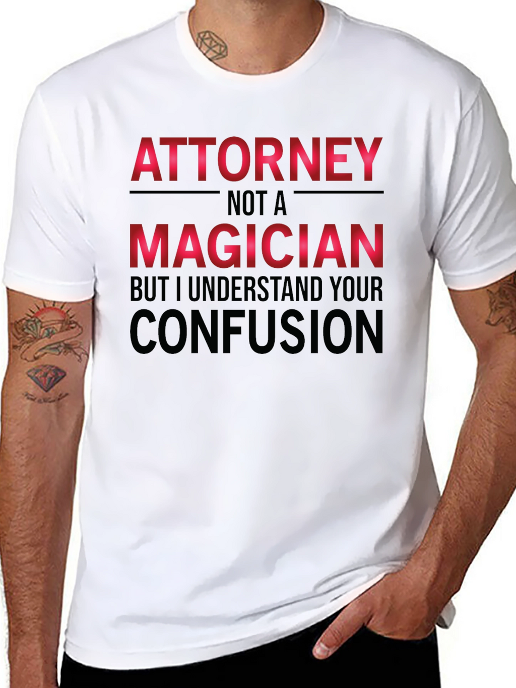 Camiseta Abogado - No Soy Mago