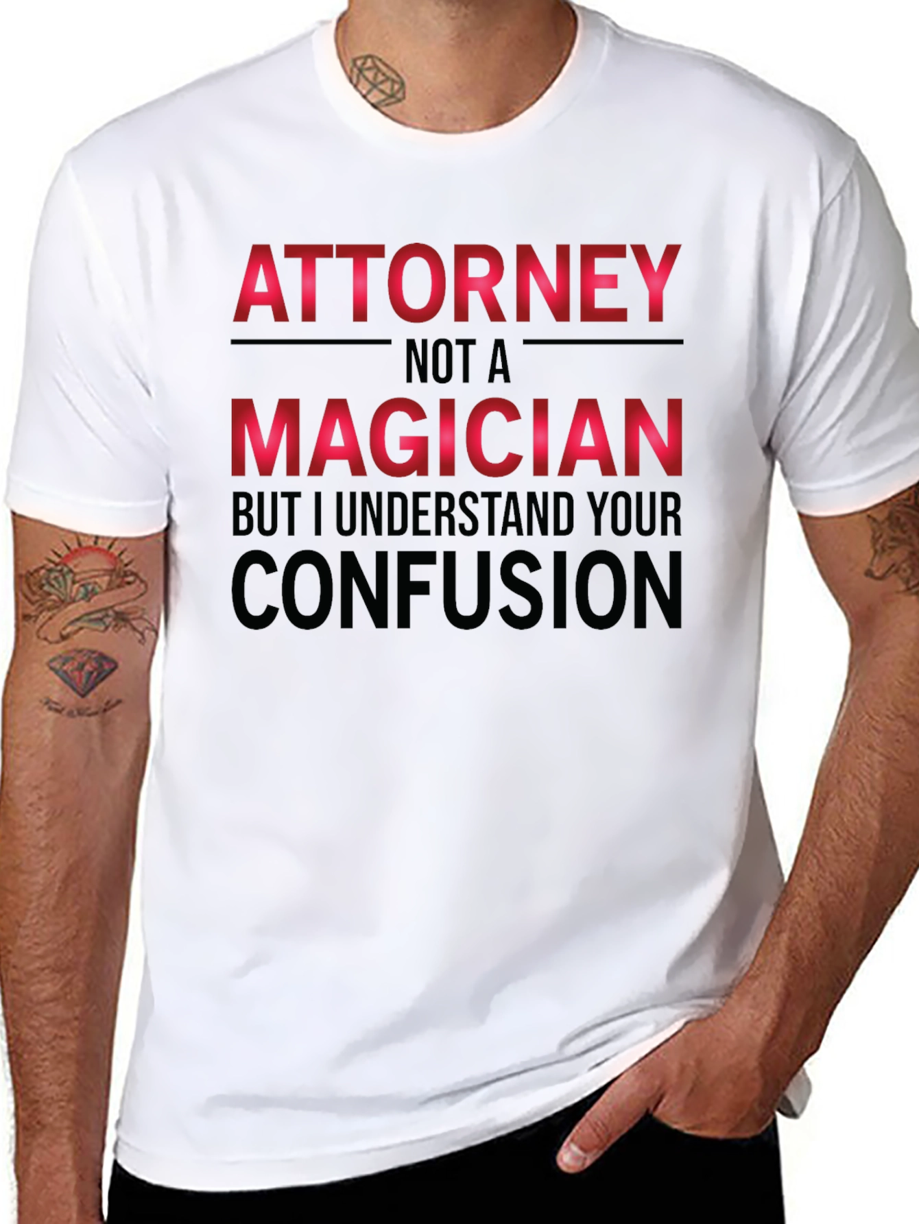 Camiseta Abogado - No Soy Mago
