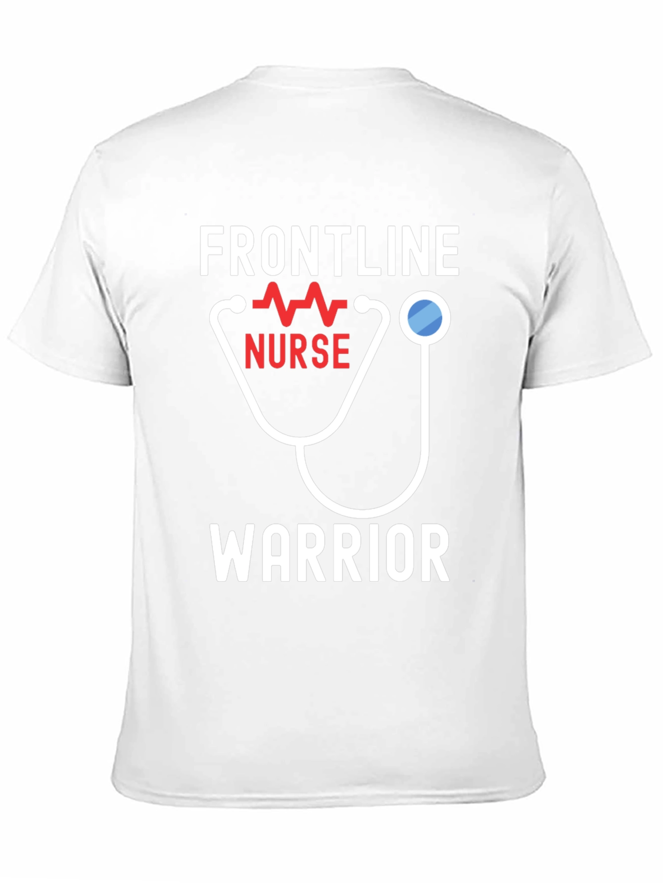 Camiseta Héroe Enfermera - Frontline Warrior
