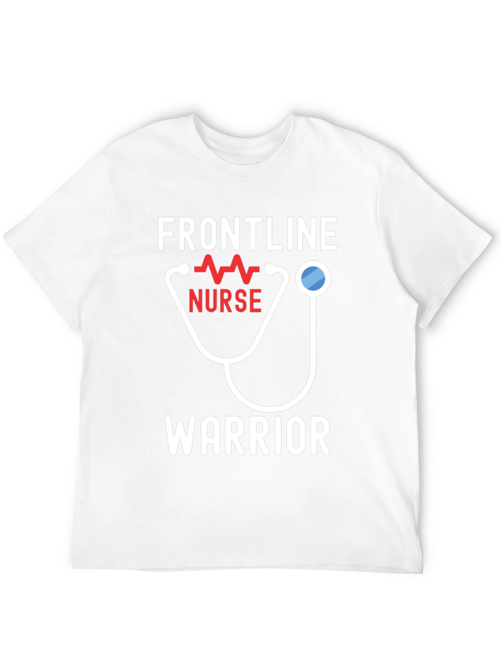 Camiseta Héroe Enfermera - Frontline Warrior