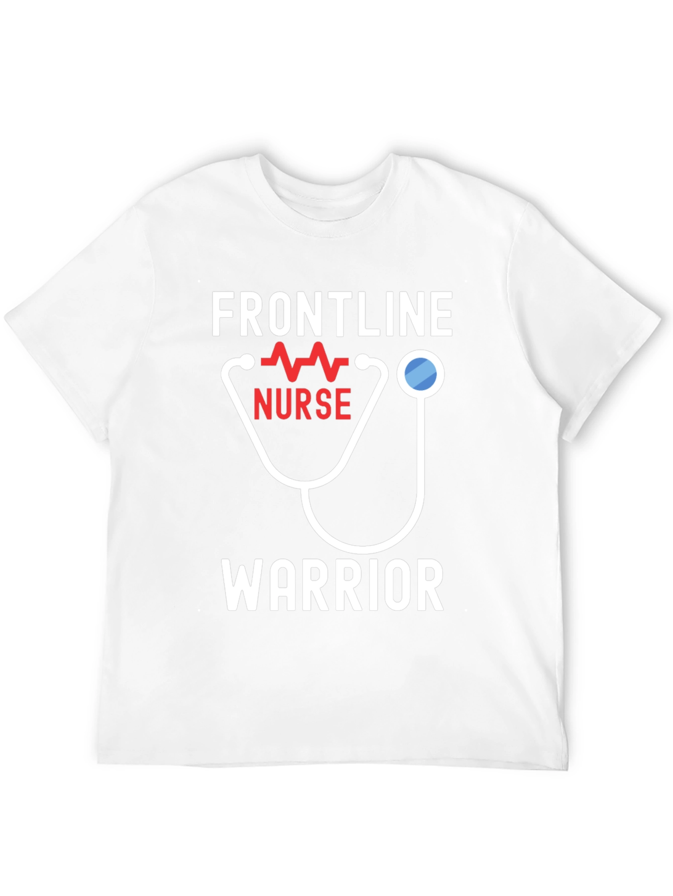 Camiseta Héroe Enfermera - Frontline Warrior