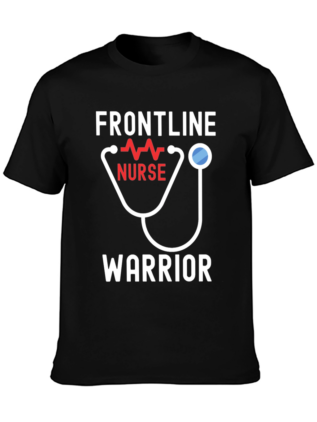 Camiseta Héroe Enfermera - Frontline Warrior