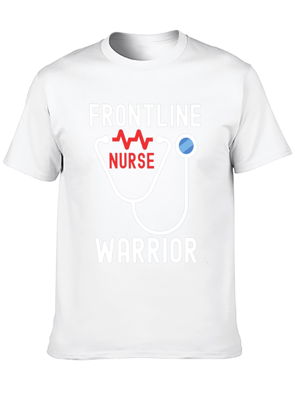 Camiseta Héroe Enfermera - Frontline Warrior