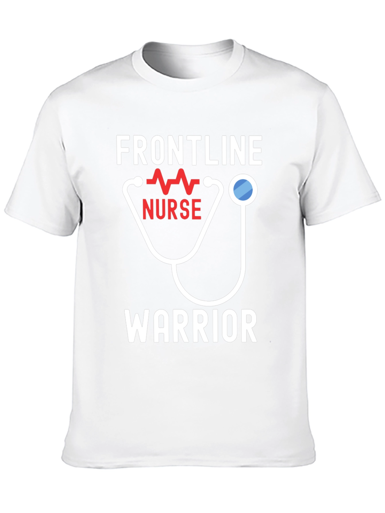Camiseta Héroe Enfermera - Frontline Warrior