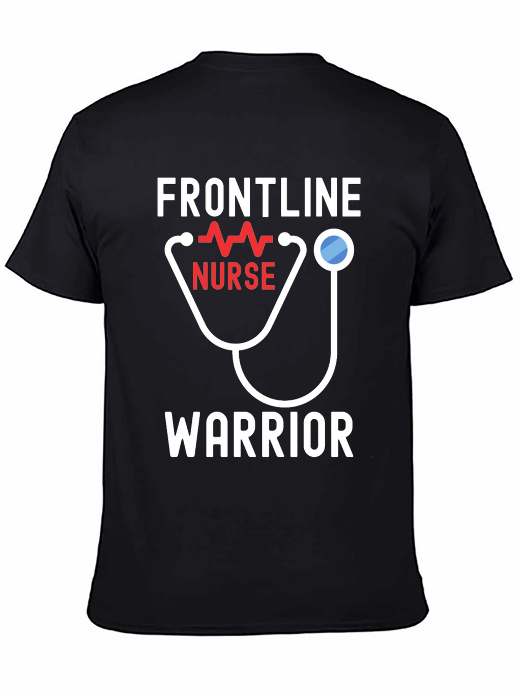 Camiseta Héroe Enfermera - Frontline Warrior