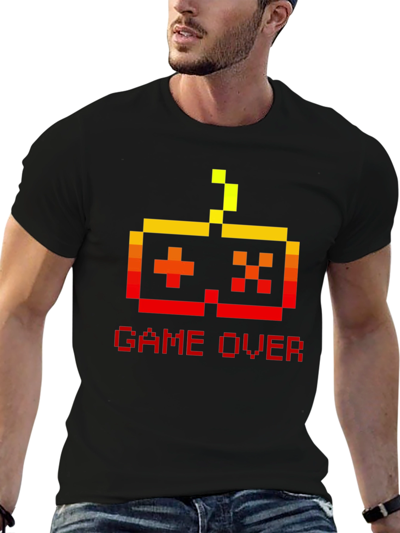 Camiseta Gamer Retro - Game Over