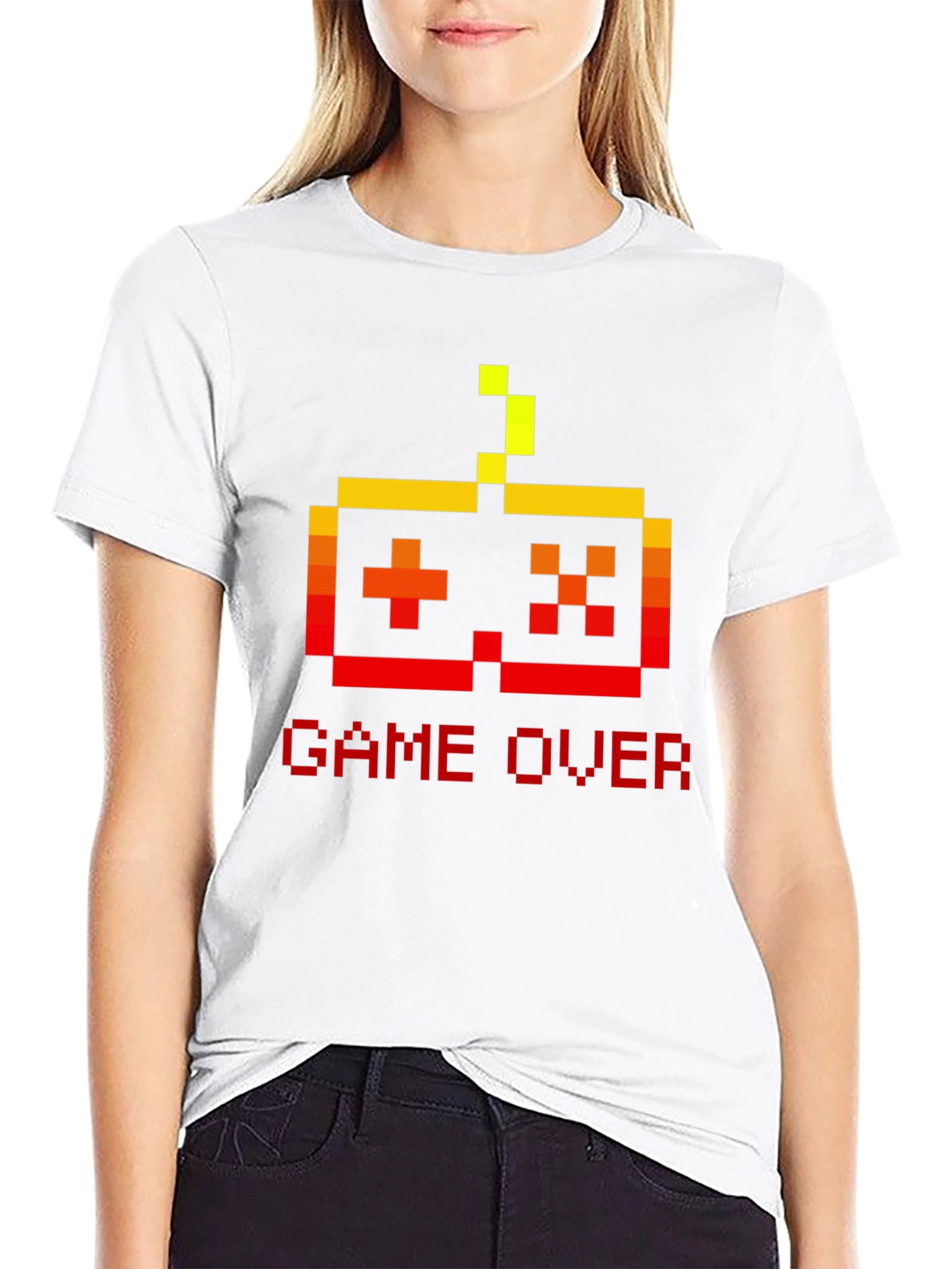 Camiseta Gamer Retro - Game Over