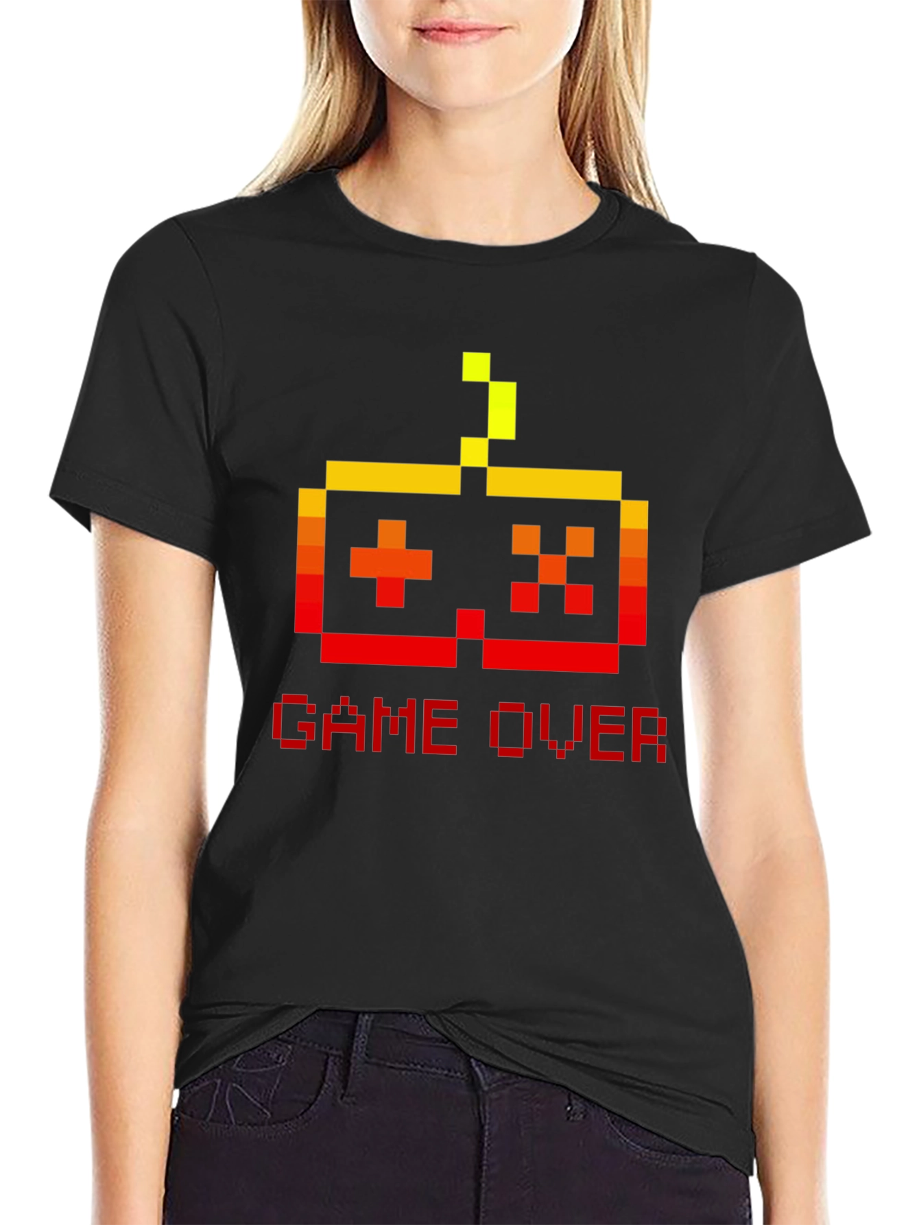 Camiseta Gamer Retro - Game Over