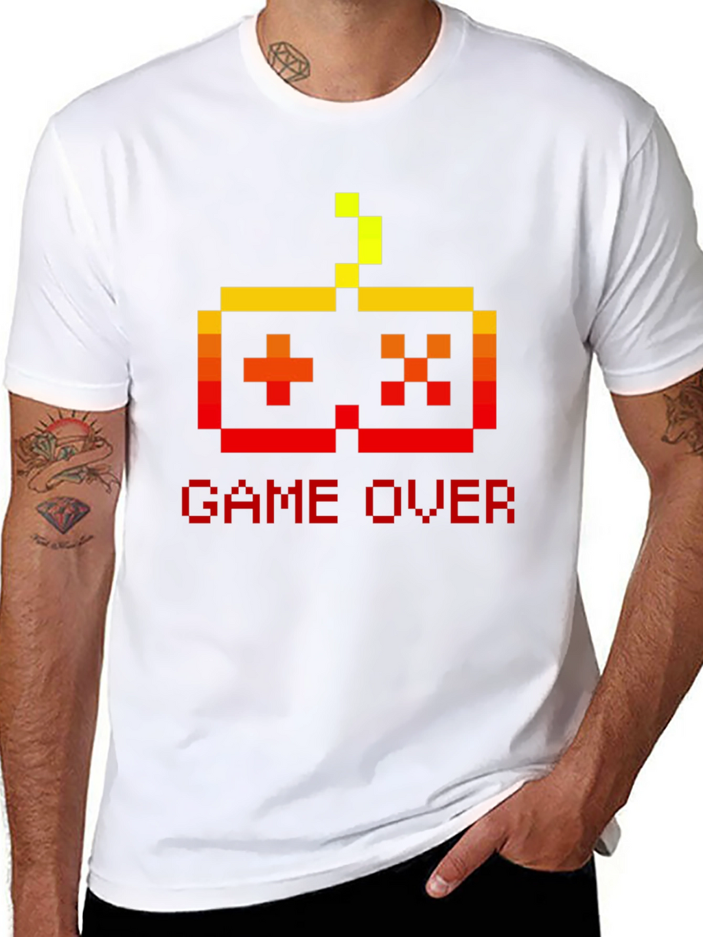 Camiseta Gamer Retro - Game Over