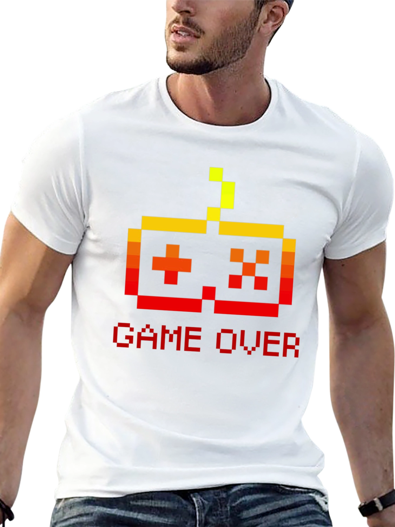 Camiseta Gamer Retro - Game Over