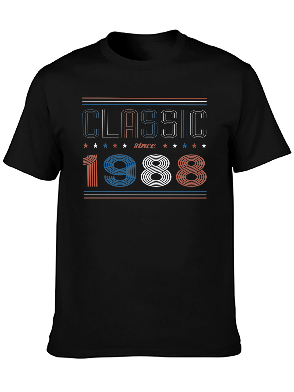 Camiseta Clásica Since 1988 Algodón Unisex