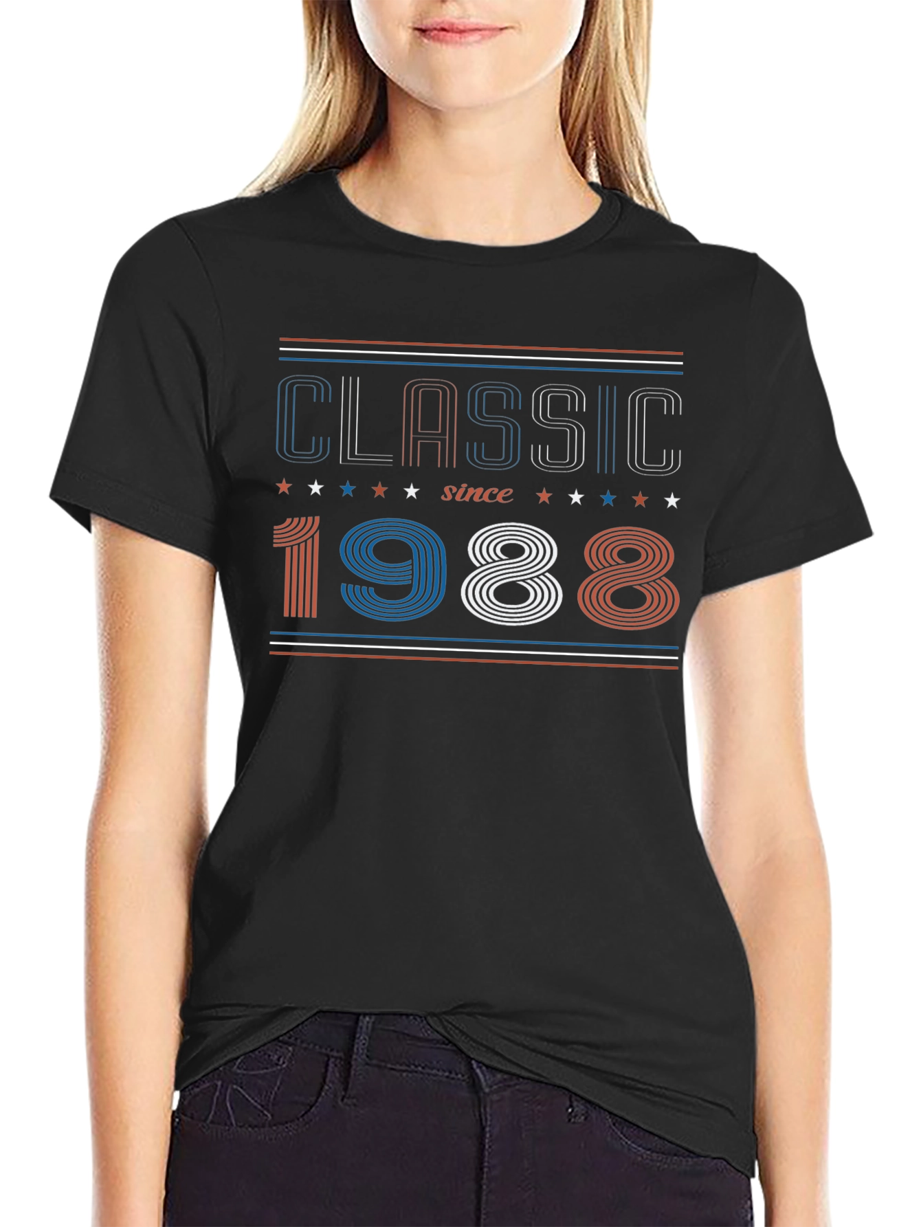 Camiseta Clásica Since 1988 Algodón Unisex