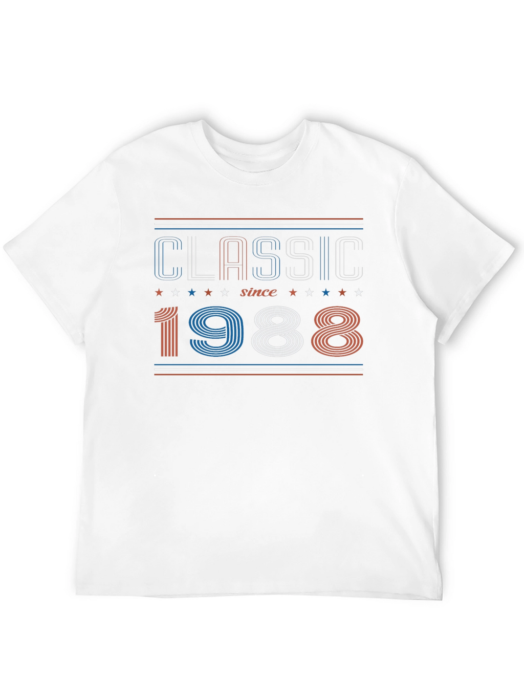 Camiseta Clásica Since 1988 Algodón Unisex