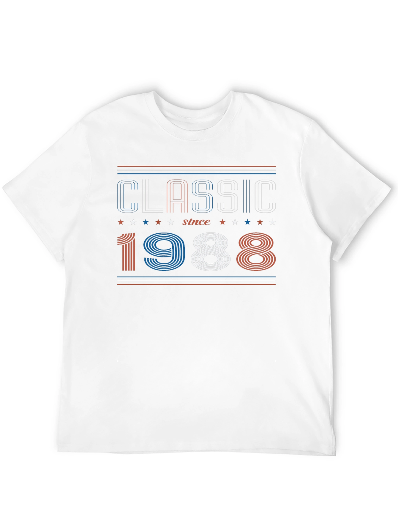 Camiseta Clásica Since 1988 Algodón Unisex