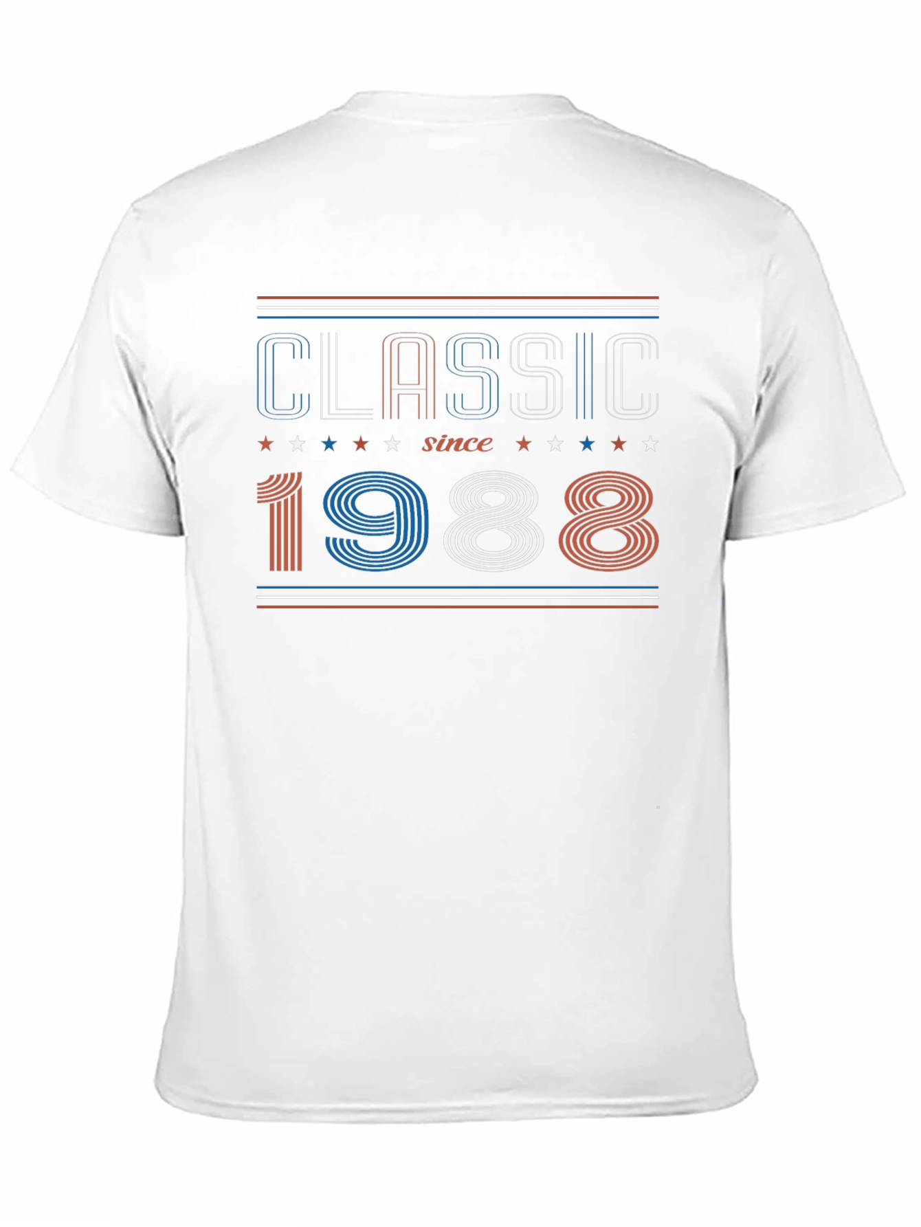 Camiseta Clásica Since 1988 Algodón Unisex