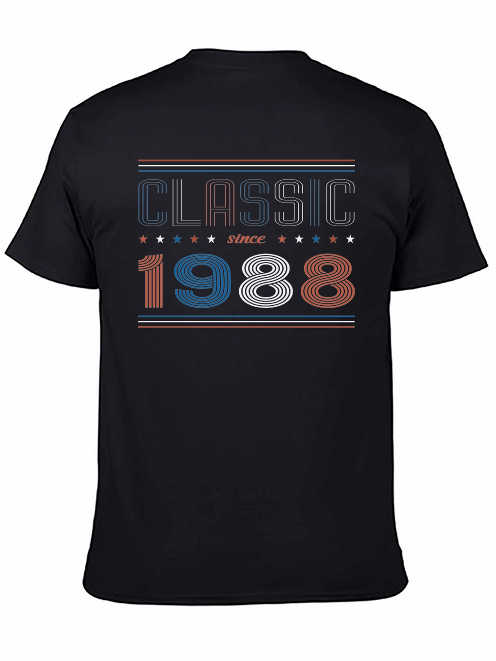 Camiseta Clásica Since 1988 Algodón Unisex