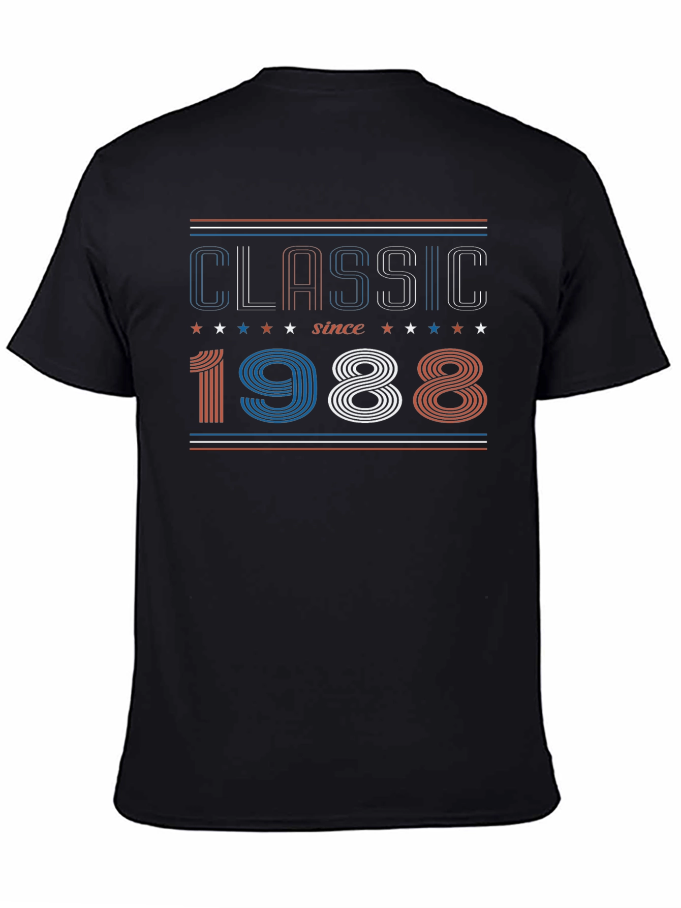 Camiseta Clásica Since 1988 Algodón Unisex