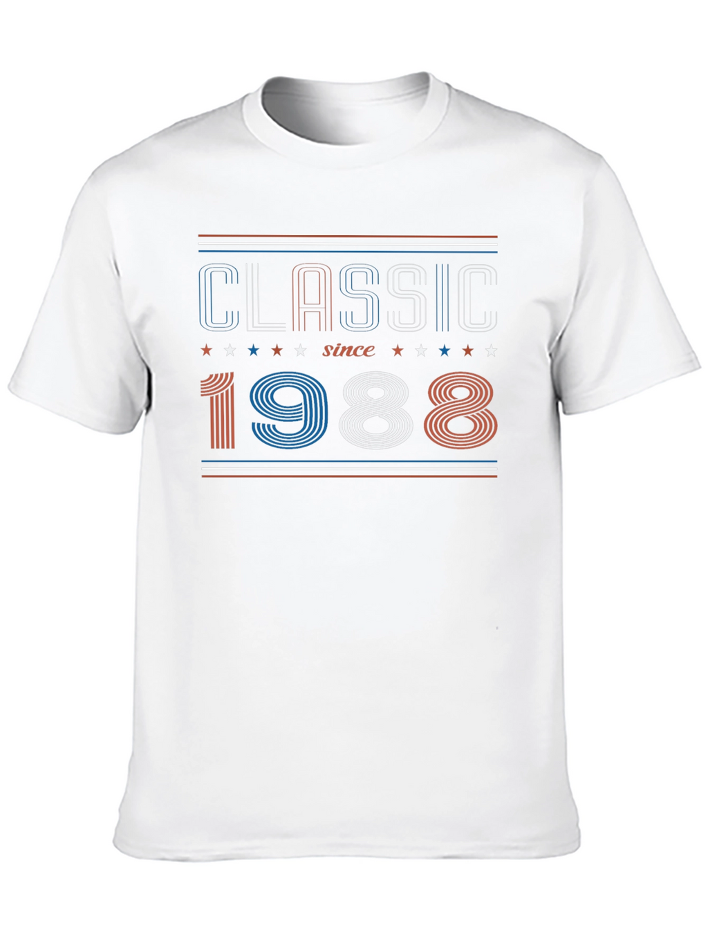 Camiseta Clásica Since 1988 Algodón Unisex