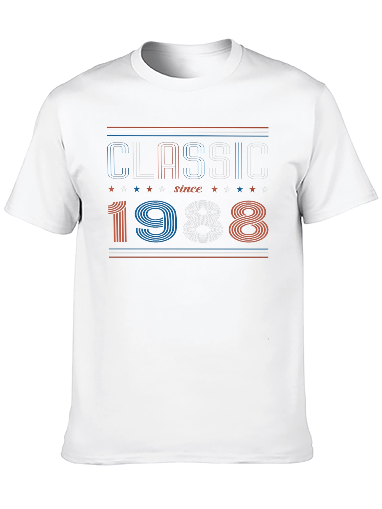 Camiseta Clásica Since 1988 Algodón Unisex