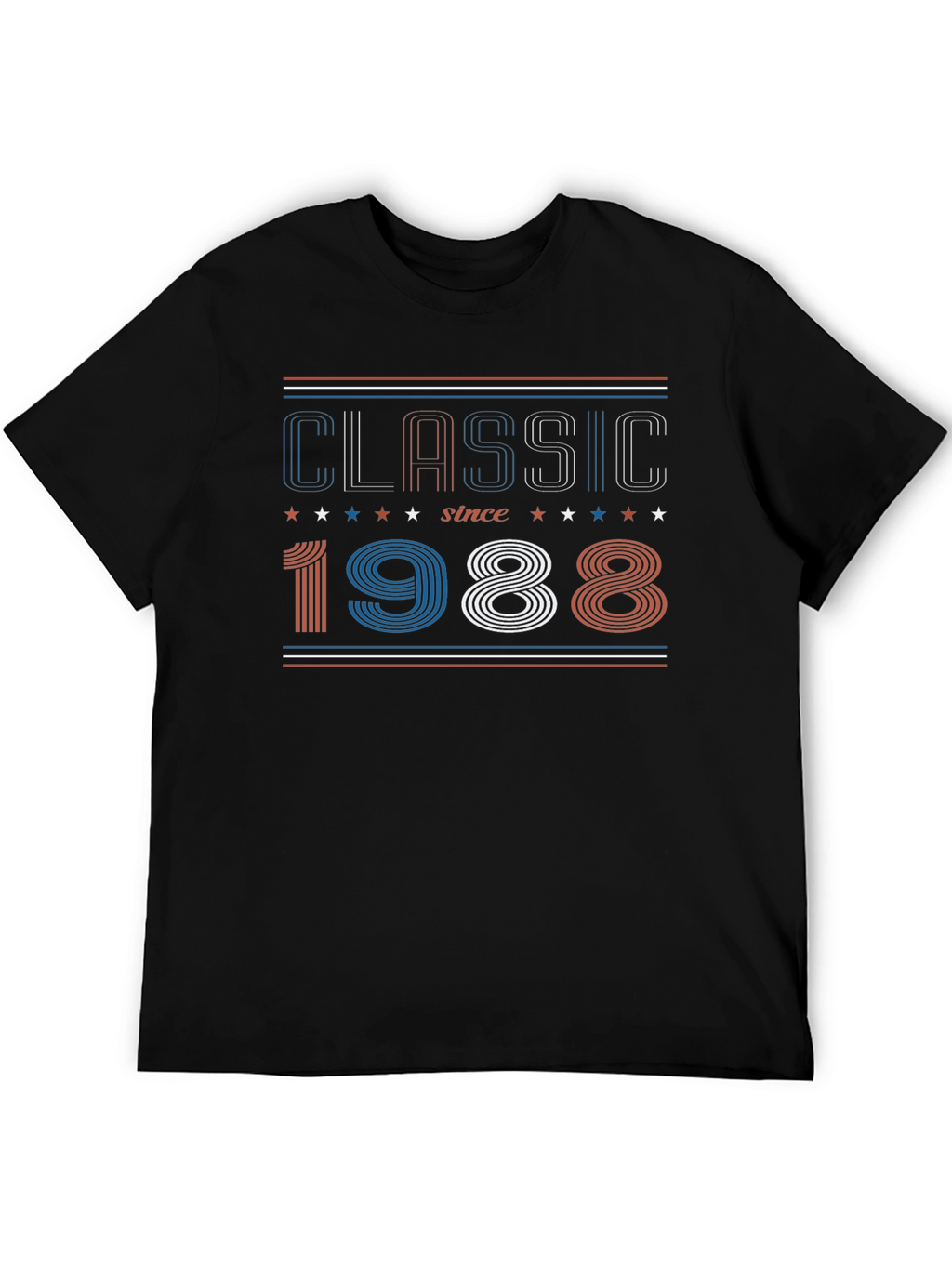 Camiseta Clásica Since 1988 Algodón Unisex
