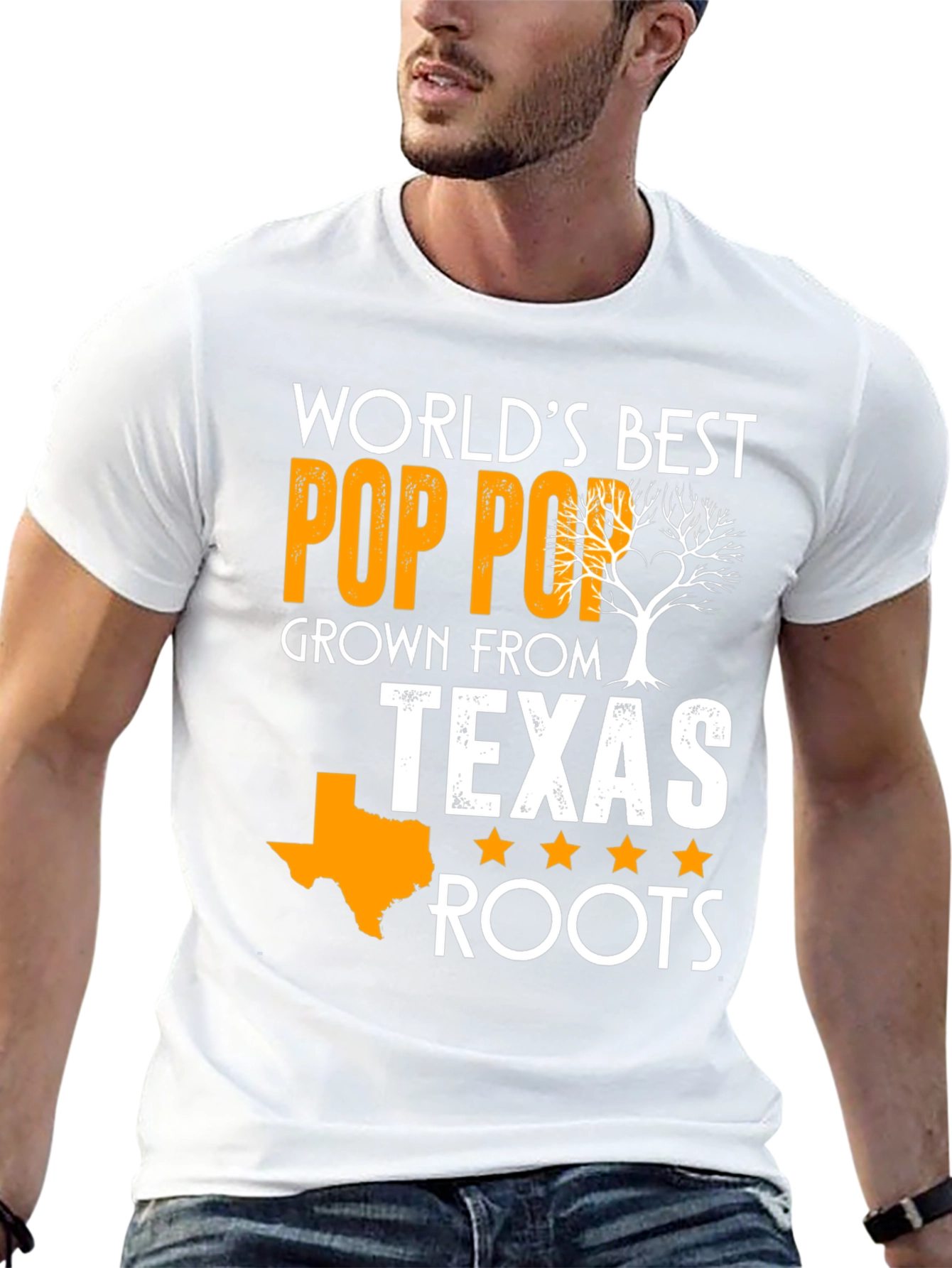 Camiseta Día del Padre - El Mejor Pop Pop de Texas