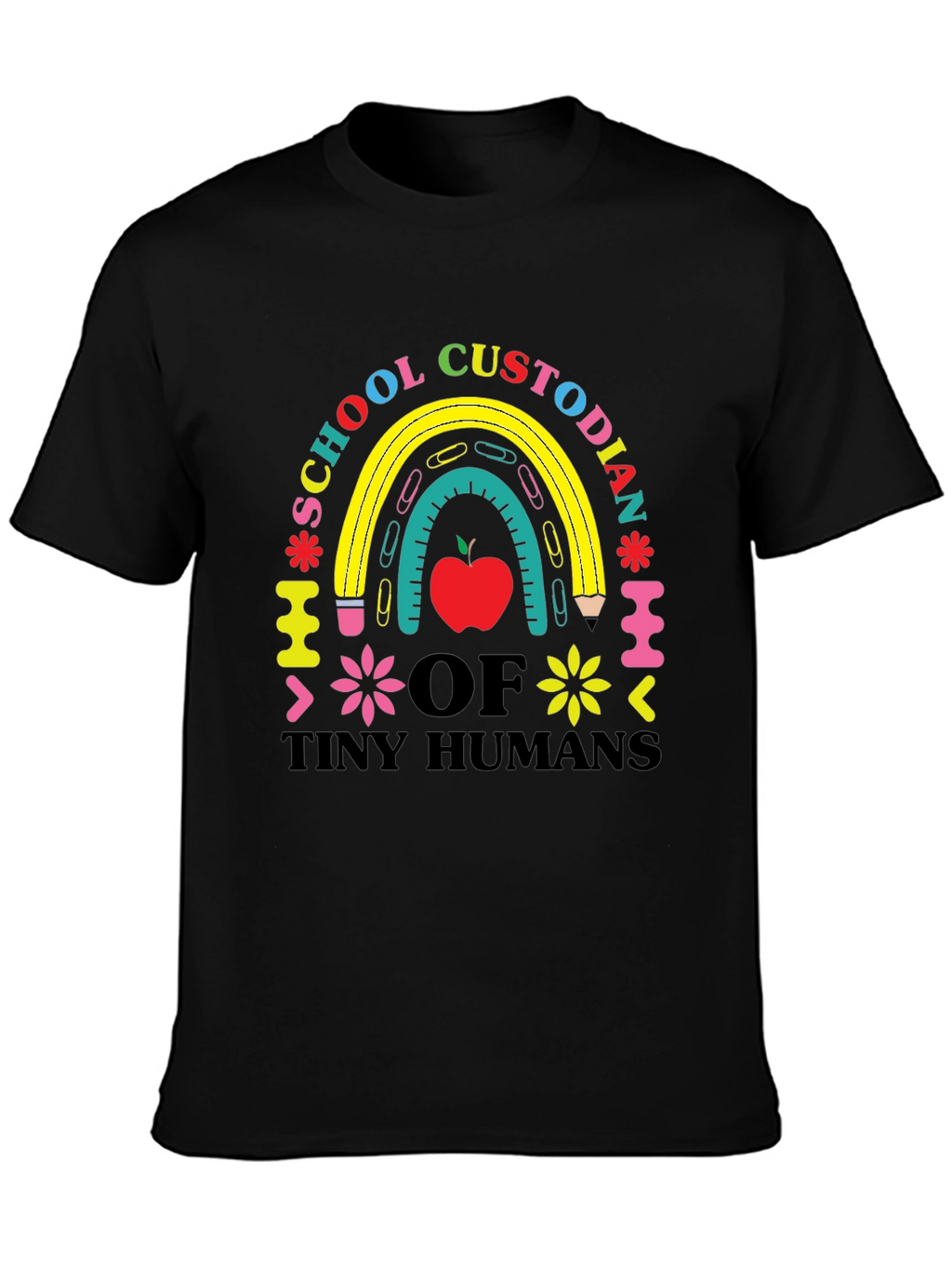 Camiseta de Conserje Escolar Humanos Pequeños