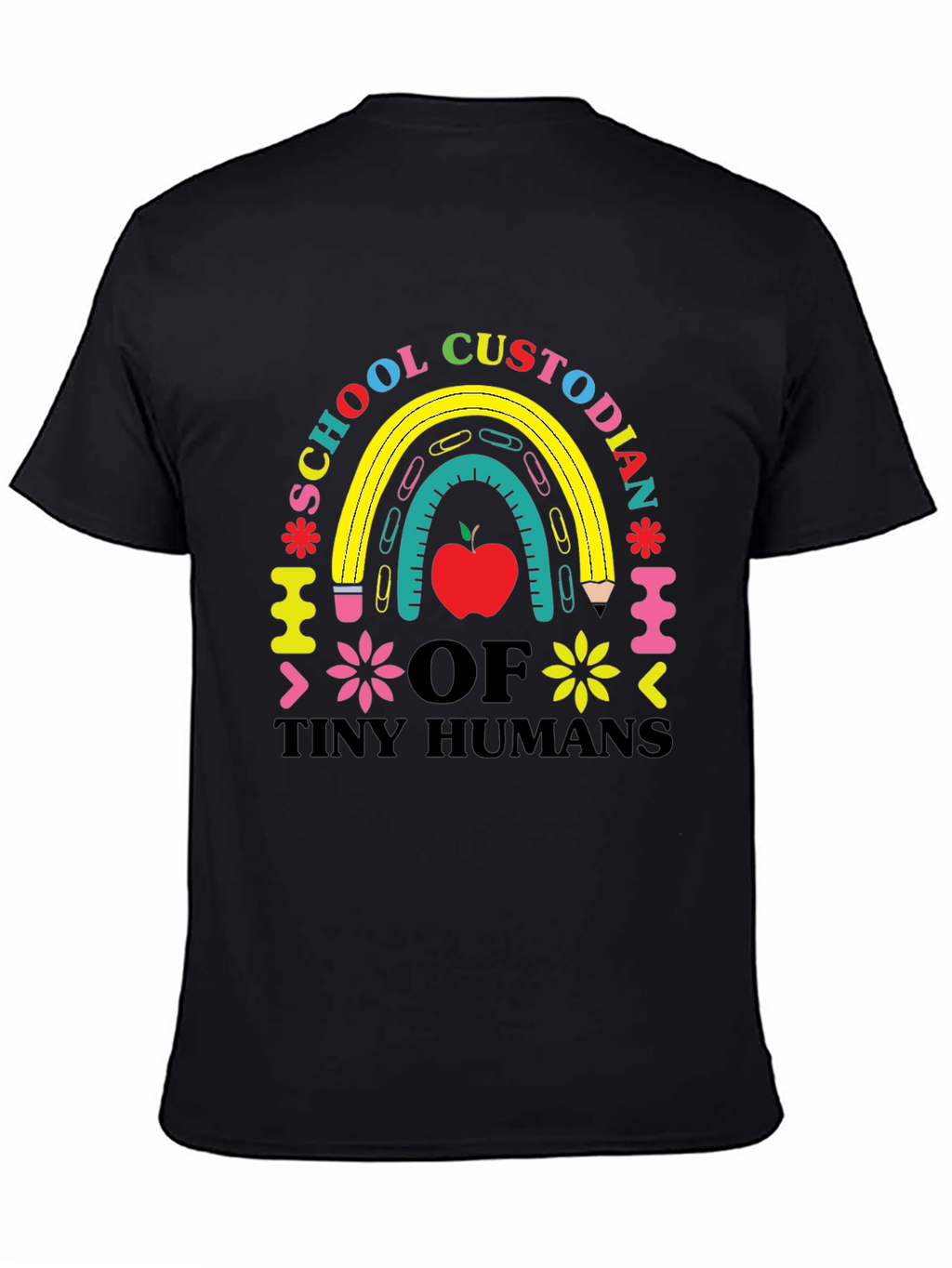 Camiseta de Conserje Escolar Humanos Pequeños