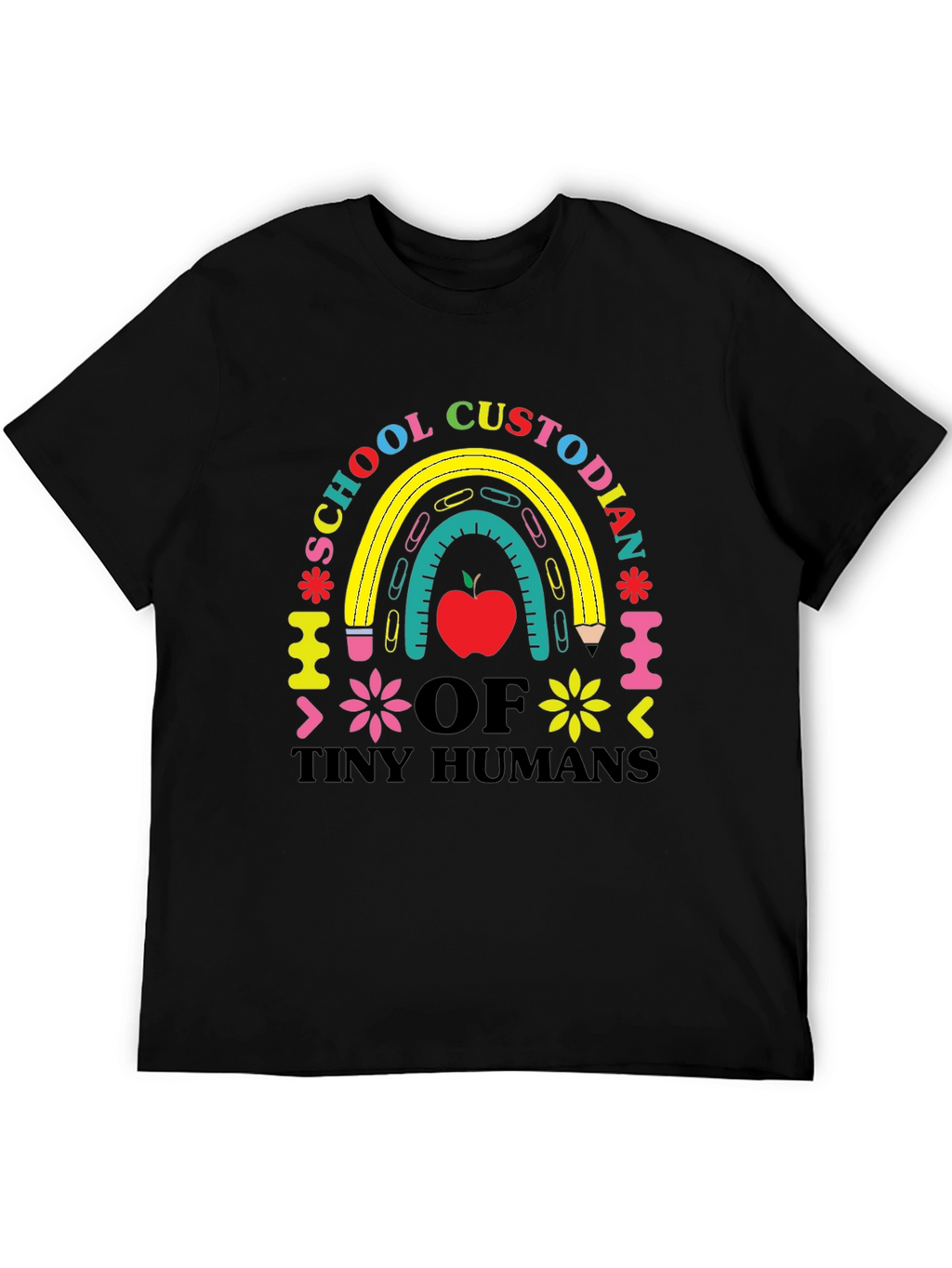 Camiseta de Conserje Escolar Humanos Pequeños