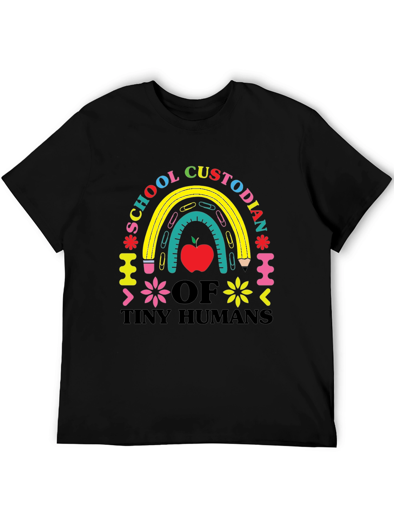 Camiseta de Conserje Escolar Humanos Pequeños