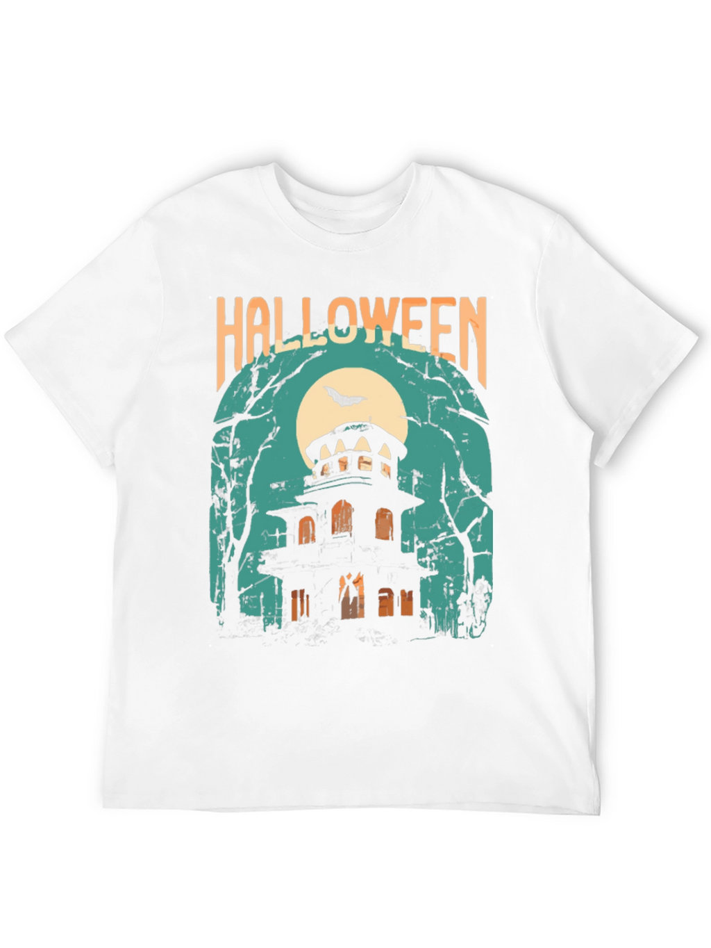 Camiseta Halloween Casa Embrujada