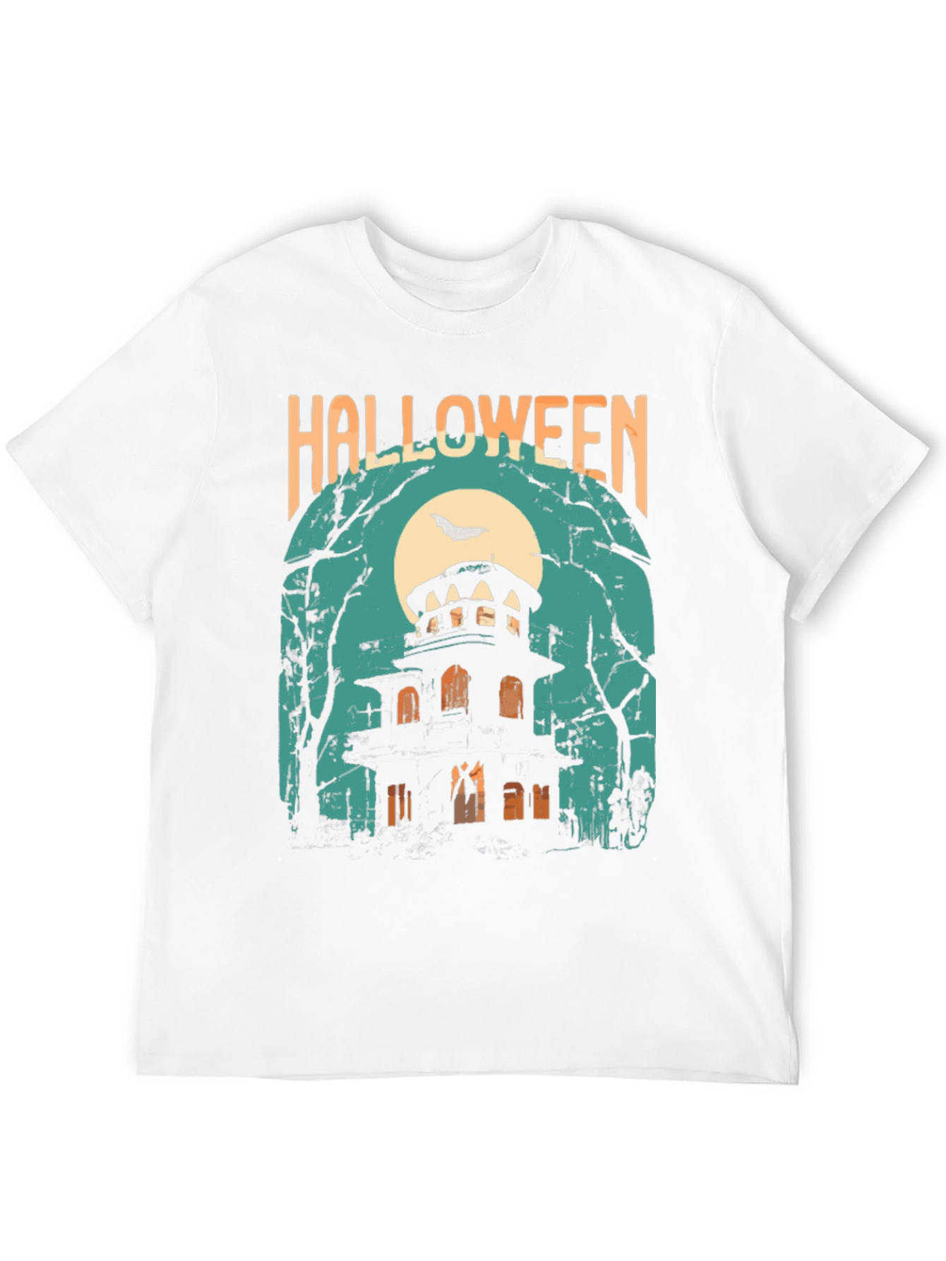 Camiseta Halloween Casa Embrujada