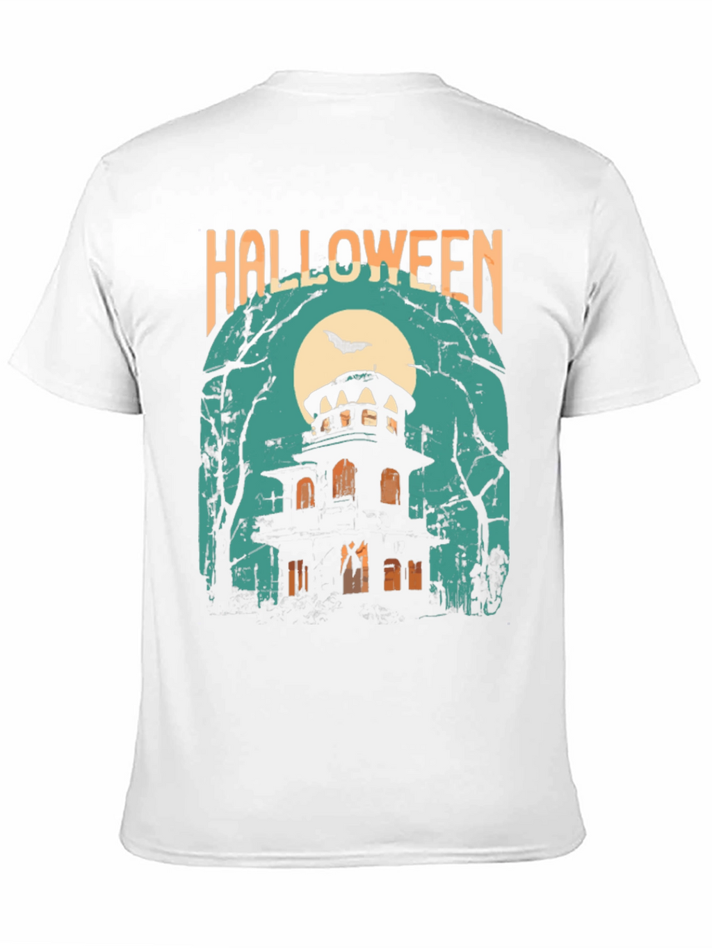 Camiseta Halloween Casa Embrujada