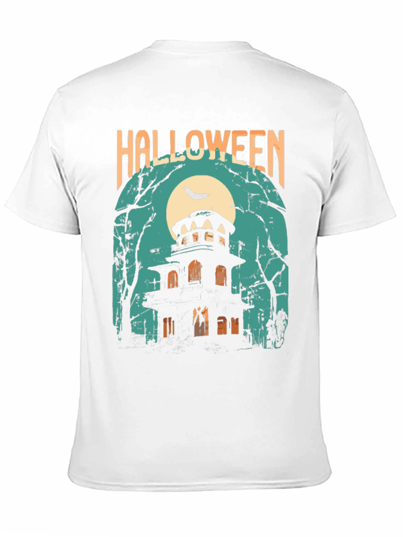 Camiseta Halloween Casa Embrujada