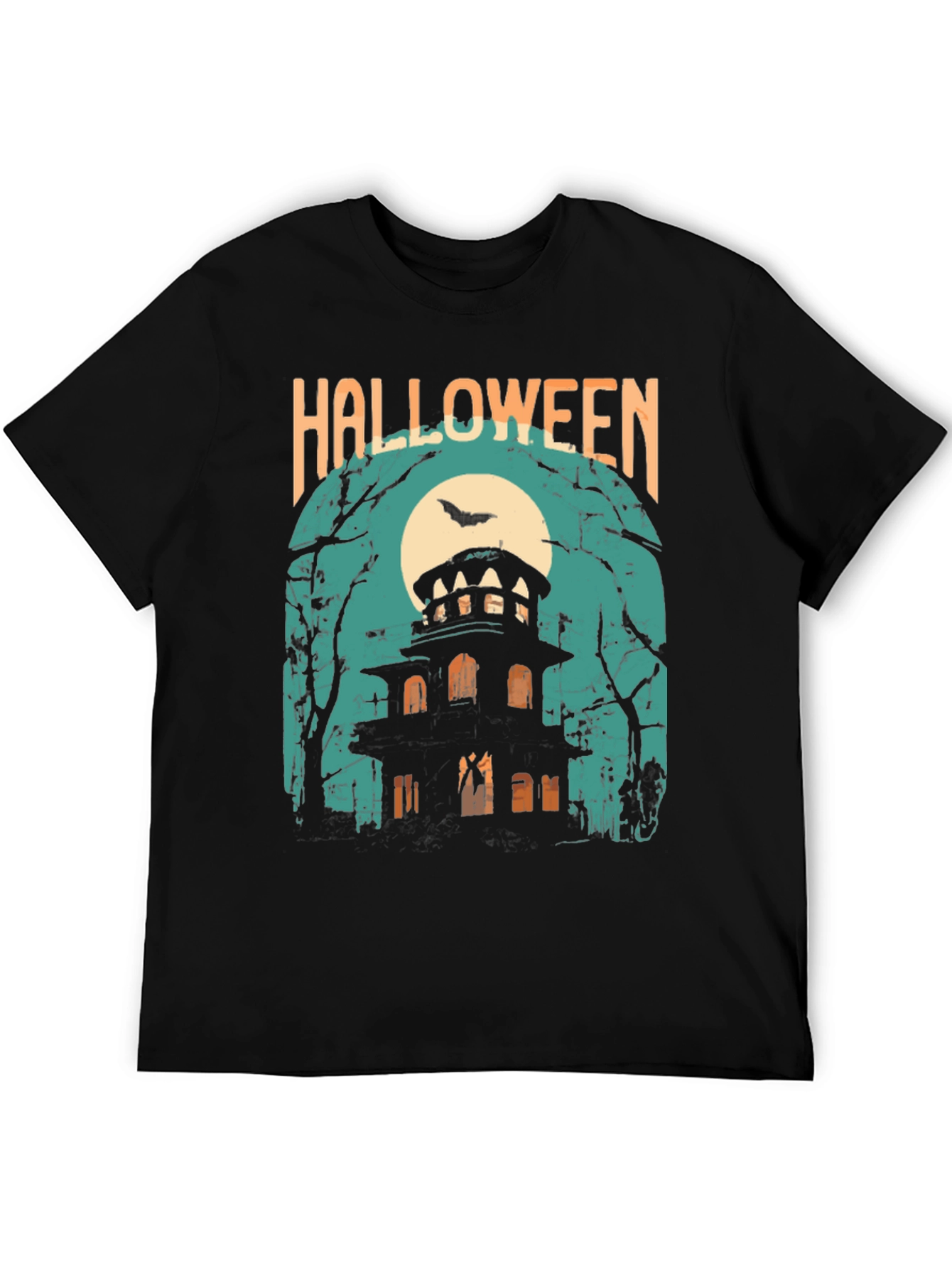 Camiseta Halloween Casa Embrujada