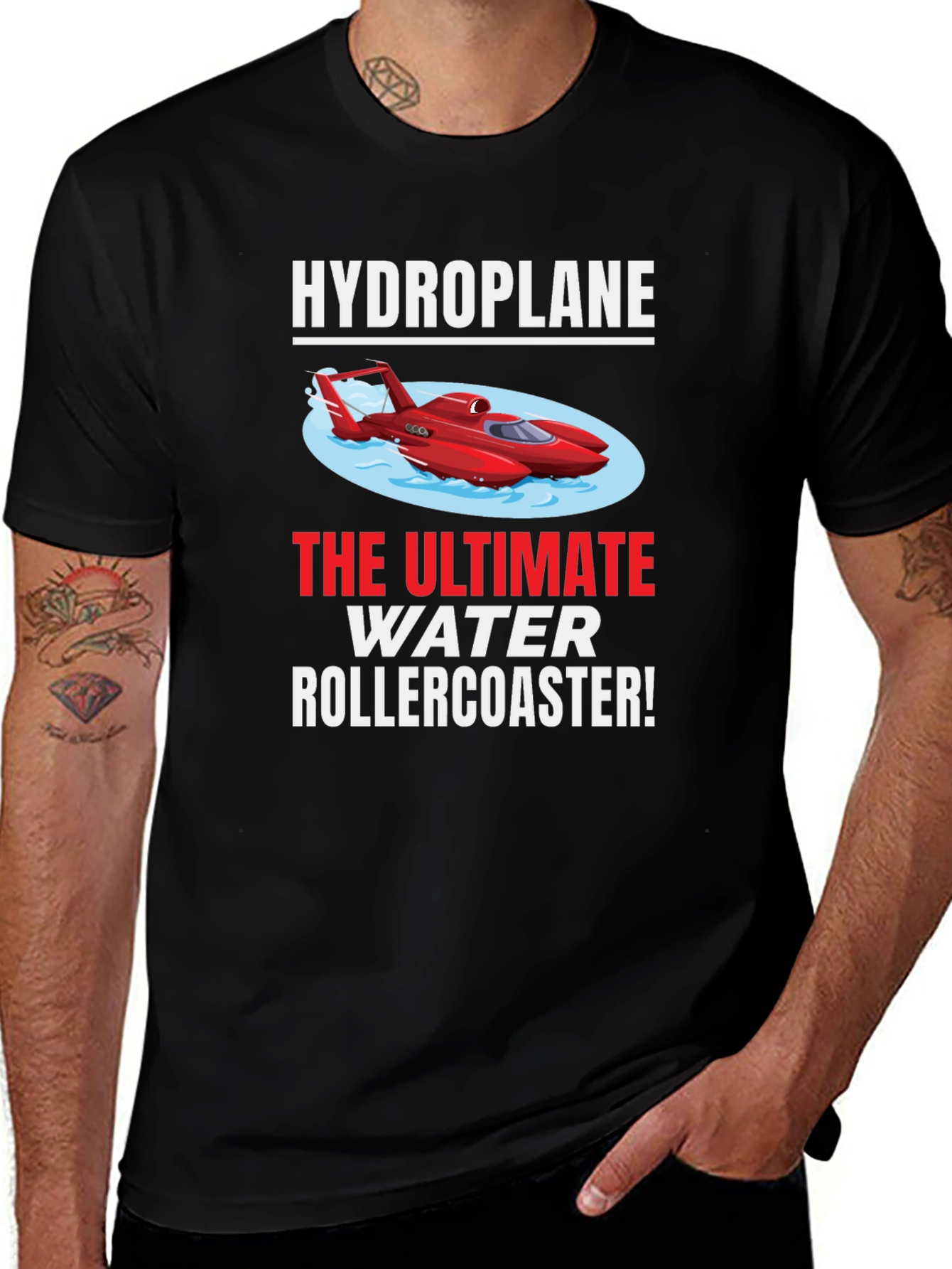 Camiseta Hidroavión: La Montaña Rusa Acuática Definitiva