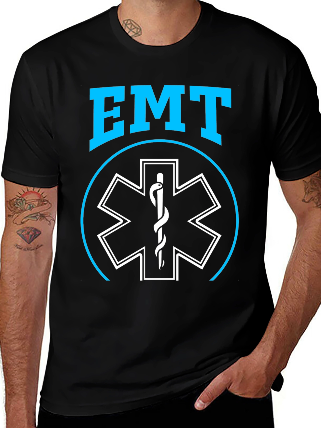 Camiseta EMT - Estrella de la Vida - Primeros Auxilios
