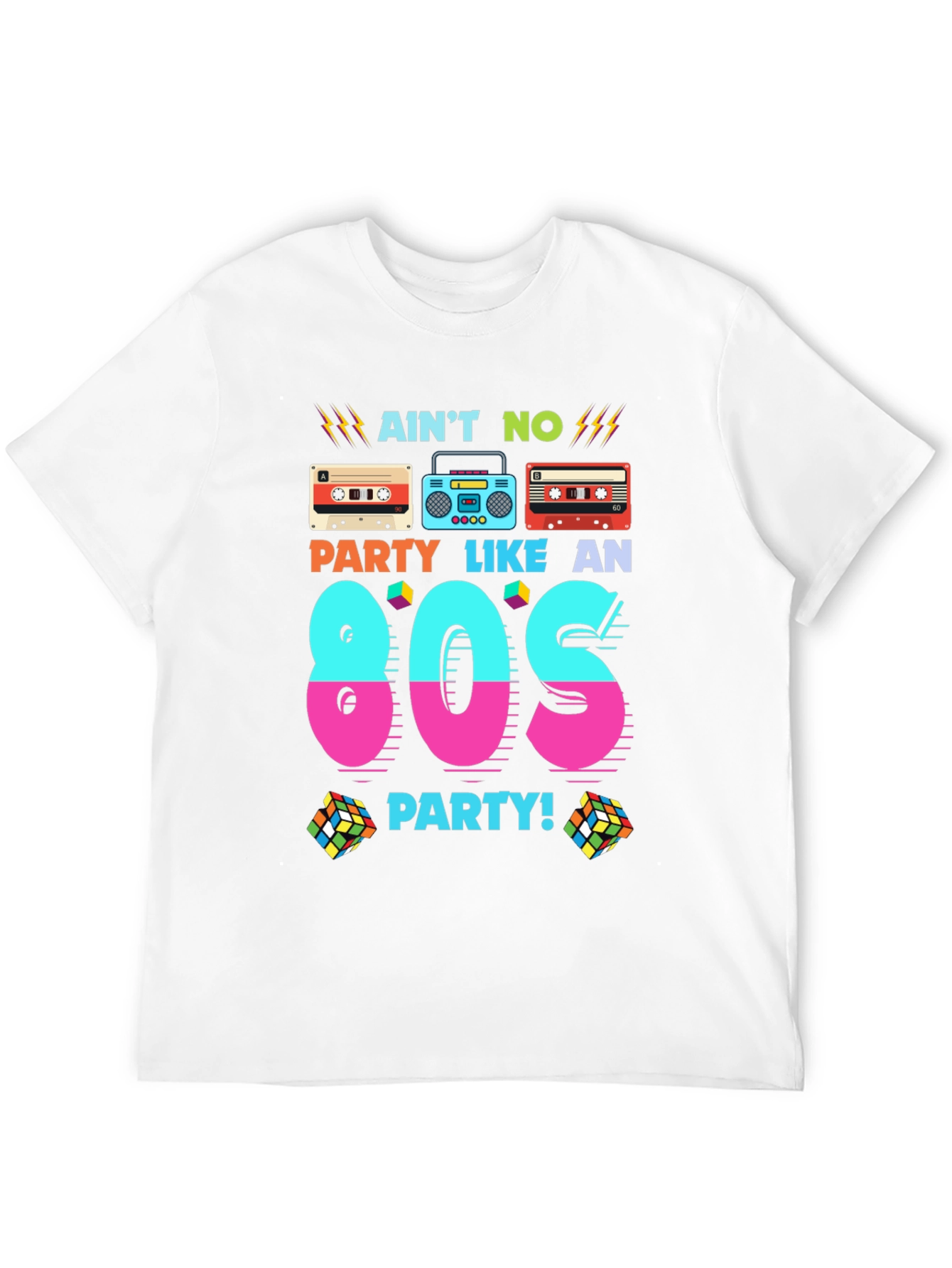 Camiseta Hombre Retro Años 80