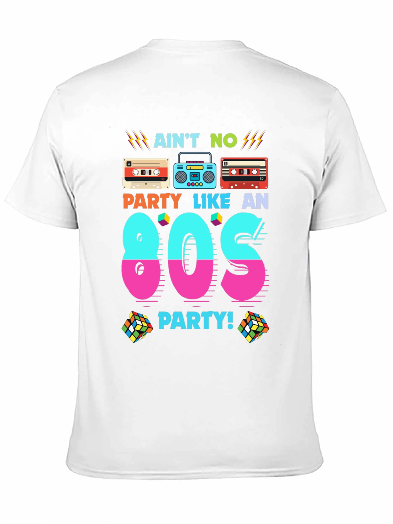 Camiseta Hombre Retro Años 80