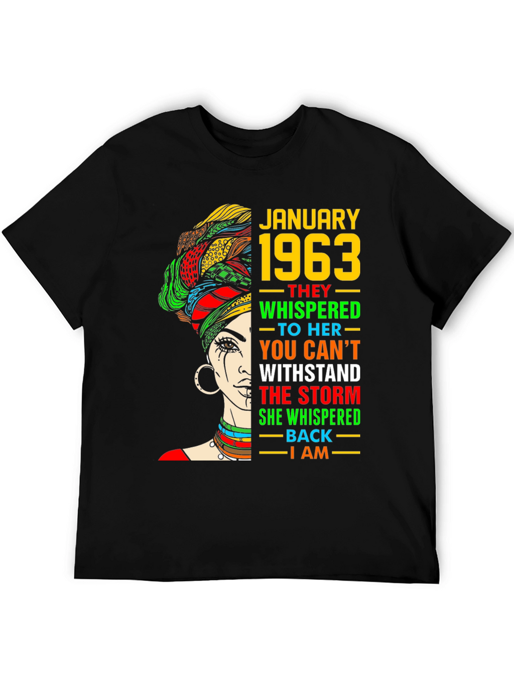 Camiseta Enero 1963 Mujer Fuerte