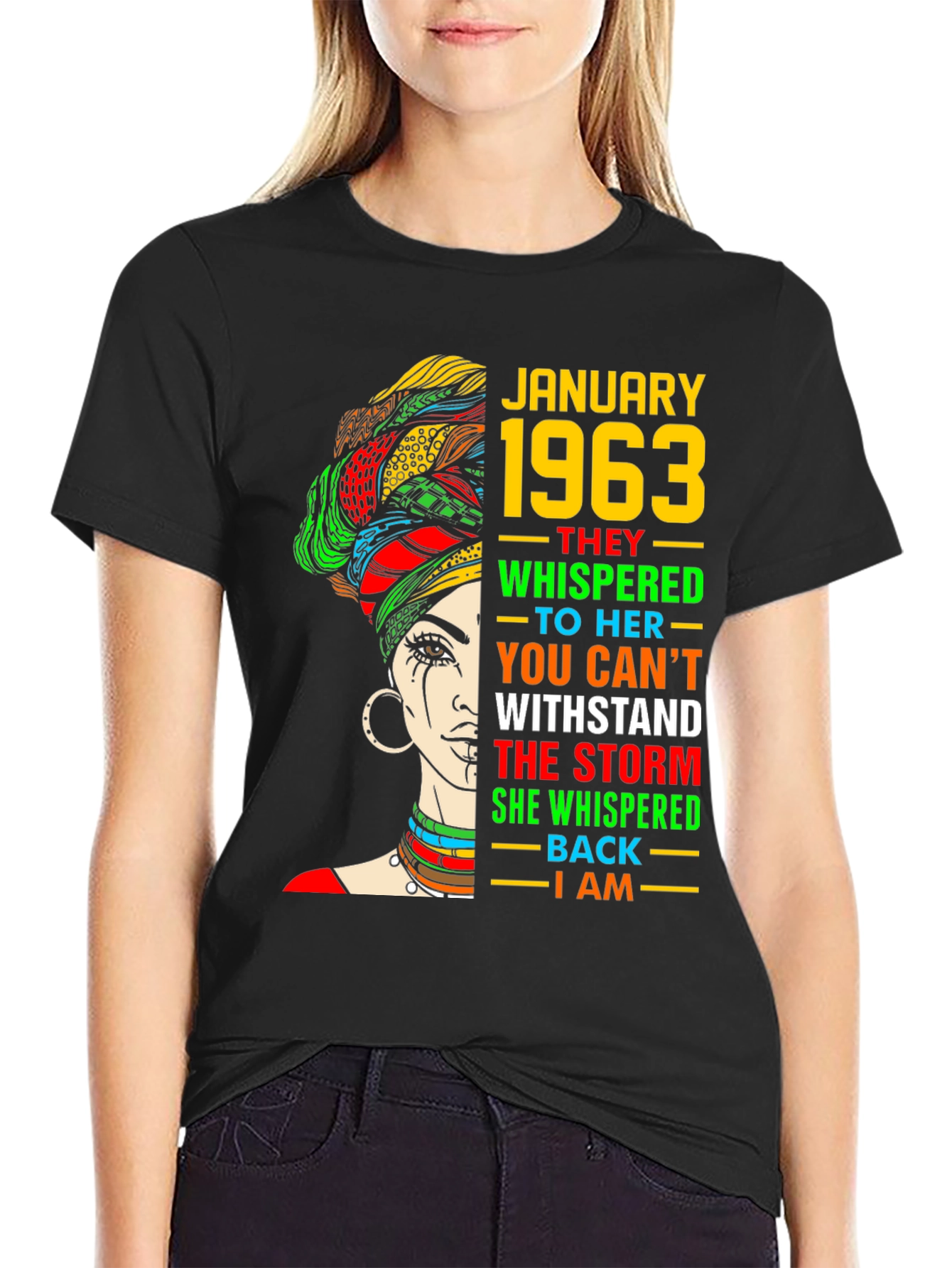Camiseta Enero 1963 Mujer Fuerte