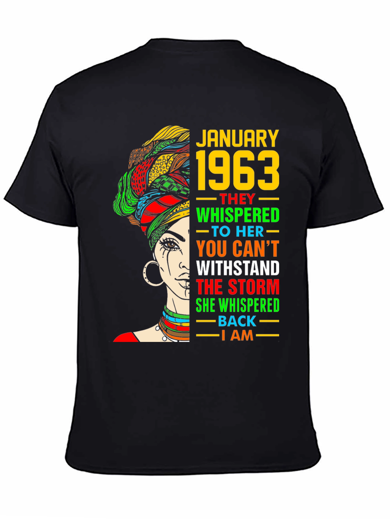 Camiseta Enero 1963 Mujer Fuerte