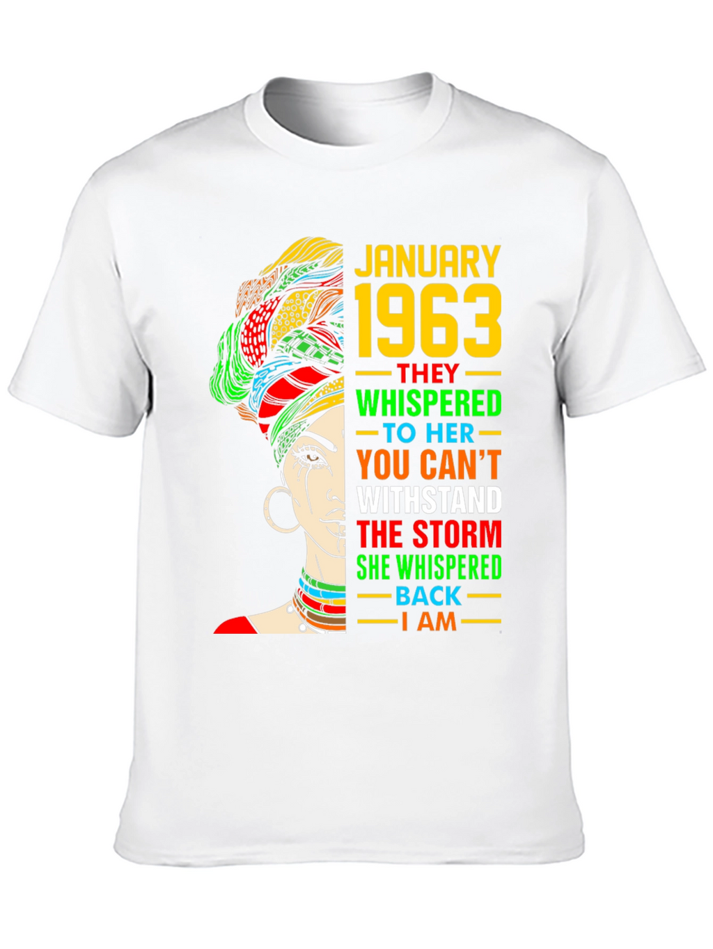Camiseta Enero 1963 Mujer Fuerte