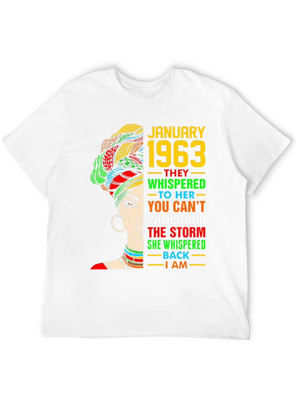 Camiseta Enero 1963 Mujer Fuerte