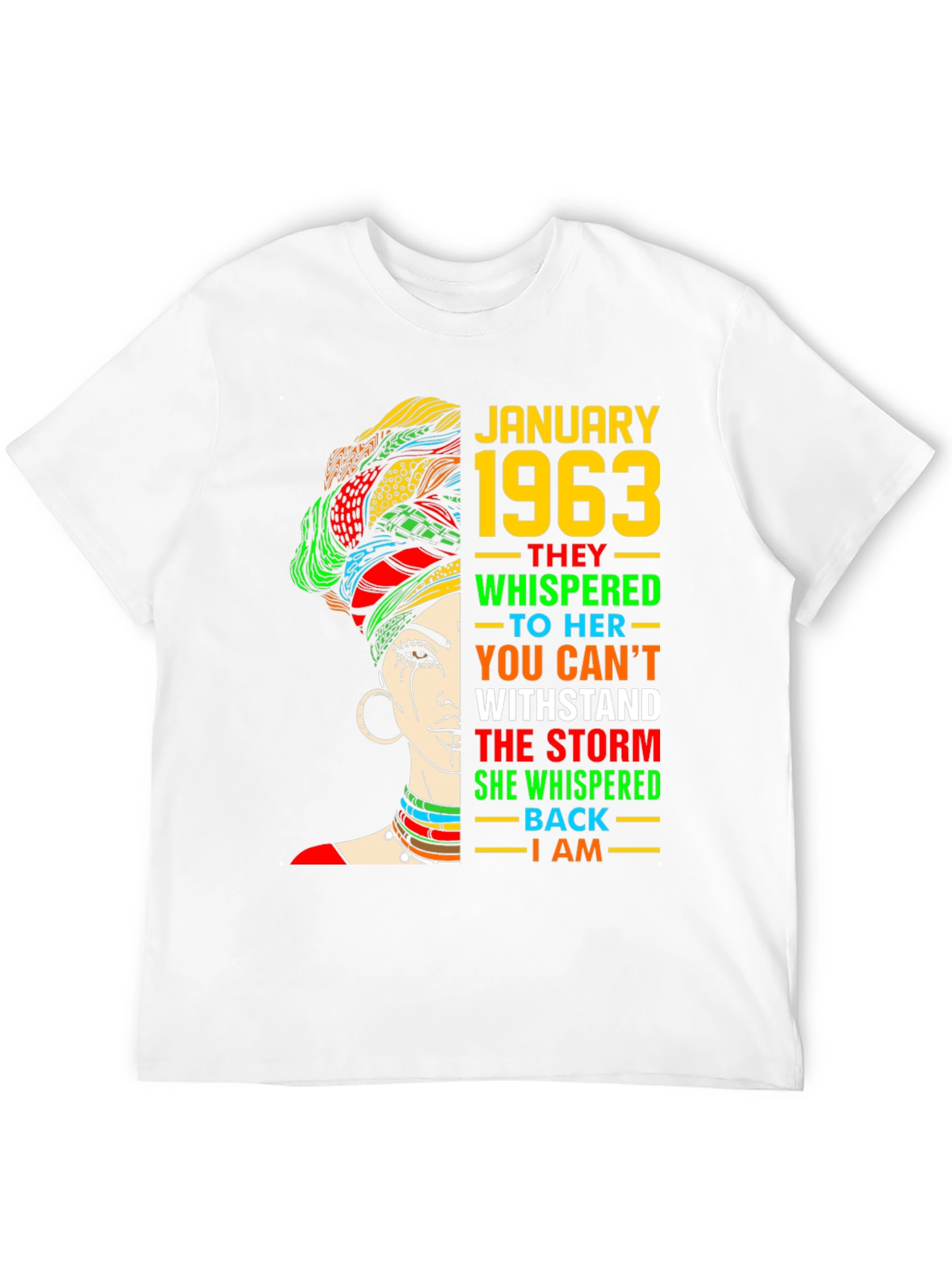 Camiseta Enero 1963 Mujer Fuerte